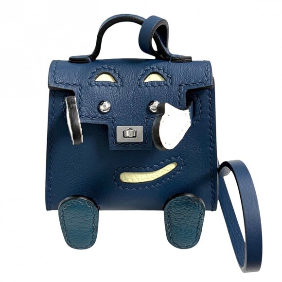 HERMES Jewelry - Hermes Keychain for Women, Bijou de Sac Kelly Doll Bag Charm, HERMES U Stamp,...